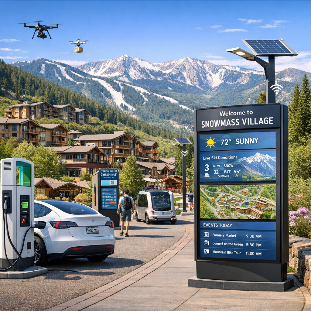 Embracing Technology: Snowmass Village’s Journey into the Digital Age